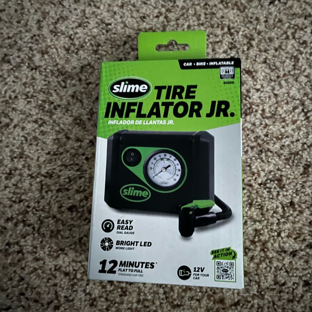 Slime Tire Inflator Jr. with LED - Picture 4 of 4